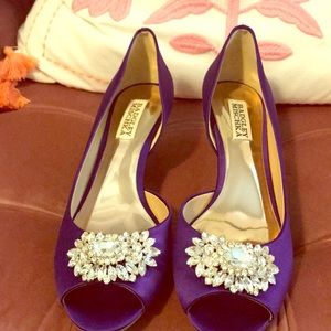 Badgley Mischka evening dress shoes